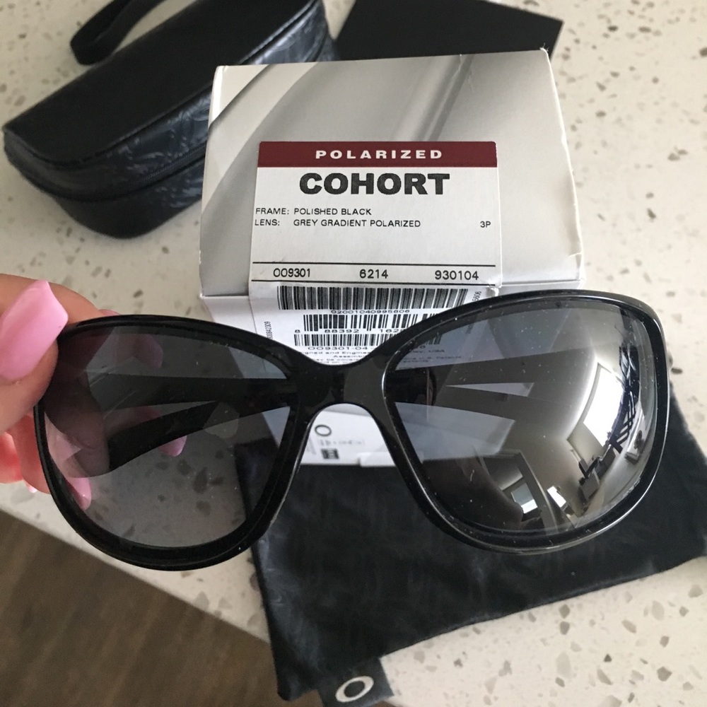 COPY - Oakley womens black polarized sunglasses